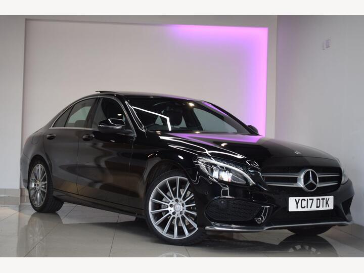 Mercedes-Benz C Class 2.1 C220d AMG Line (Premium Plus) G-Tronic+ 4MATIC Euro 6 (s/s) 4dr