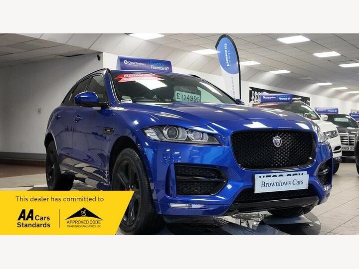 Jaguar F-Pace 2.0 D180 R-Sport Auto AWD Euro 6 (s/s) 5dr Jaguar F-Pace 2.0 D180 R-Sport Auto AWD Euro 6 (s/s) 5dr
