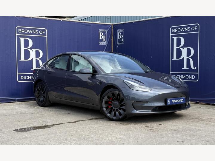 Tesla Model 3 (Dual Motor) Performance Auto 4WDE 4dr (Performance Upgrade)