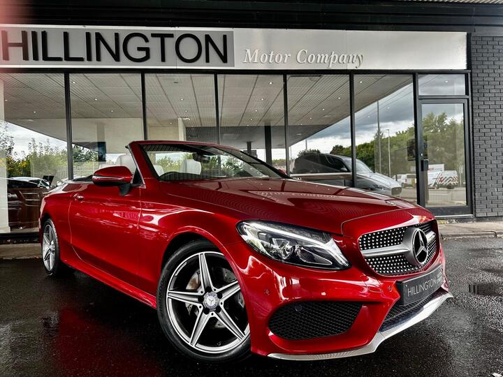 Mercedes-Benz C Class 2.0 C200 AMG Line Cabriolet G-Tronic+ Euro 6 (s/s) 2dr