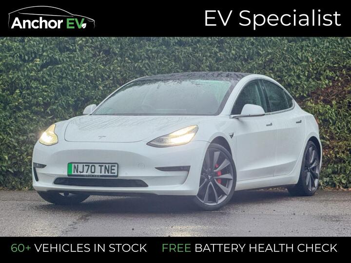 Tesla Model 3 (Dual Motor) Performance Auto 4WDE 4dr (Performance Upgrade)