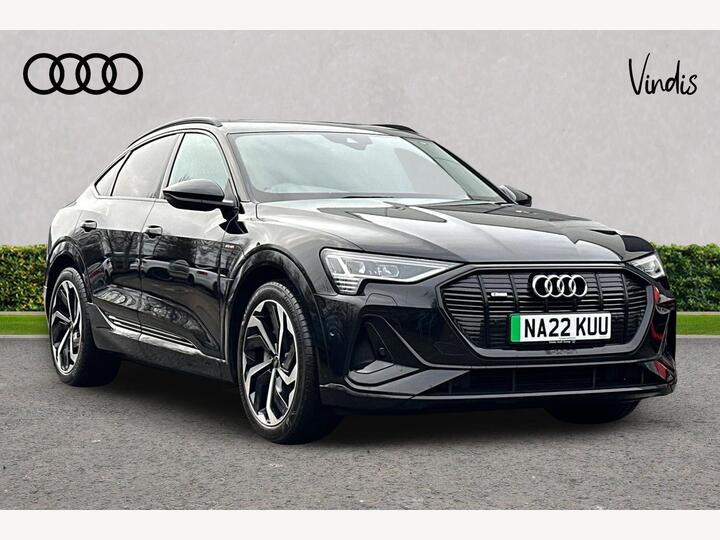 Audi E-tron 50 Black Edition Sportback Auto Quattro 5dr 71.2kWh (11kW Charger)