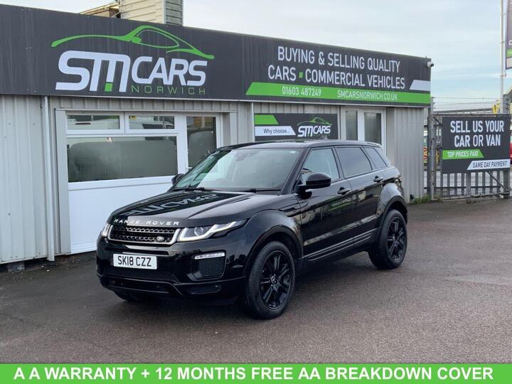 Land Rover RANGE ROVER EVOQUE 2.0 TD4 SE Tech Auto 4WD Euro 6 (s/s) 5dr