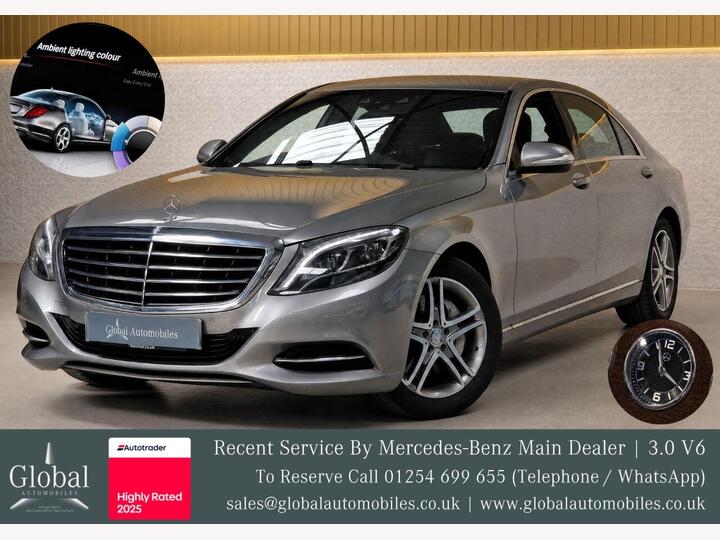 Mercedes-Benz S CLASS 3.0 S350L V6 BlueTEC SE Line G-Tronic+ Euro 6 (s/s) 4dr