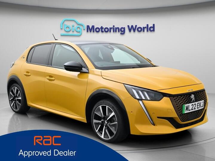 Peugeot E-208 50kWh GT Premium Auto 5dr