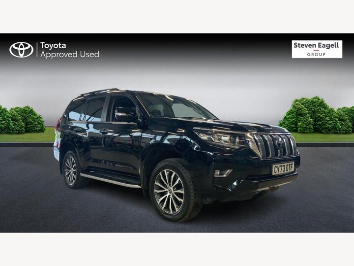 Toyota Land Cruiser 2.8D Invincible Auto 4WD Euro 6 (s/s) 5dr (7 Seat)