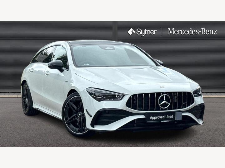 Mercedes-Benz CLA CLASS 2.0 CLA35h MHEV AMG (Premium Plus) Shooting Brake 8G-DCT 4MATIC Euro 6 (s/s) 5dr Mercedes-Benz CLA CLASS 2.0 CLA35h MHEV AMG (Premium Plus) Shooting Brake 8G-DCT 4MATIC Euro 6 (s/s) 5dr