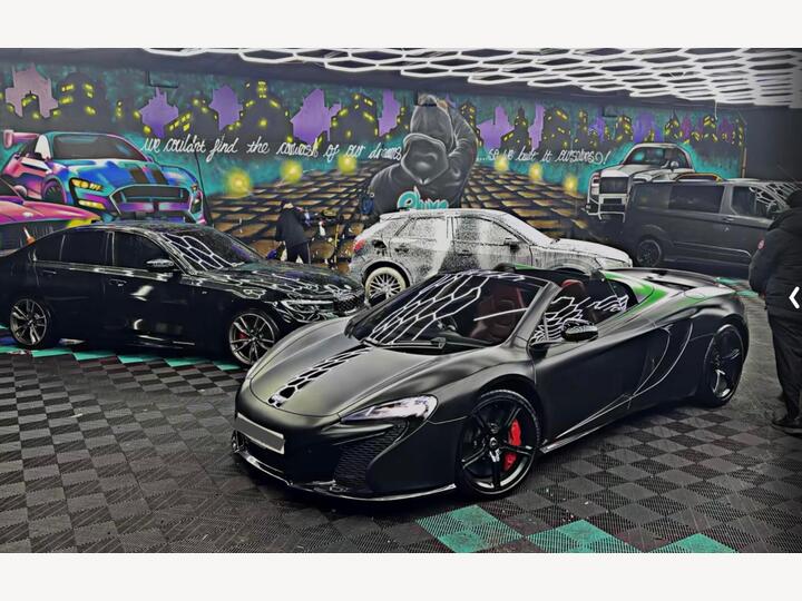 McLaren 650S 3.8T V8 Spider SSG Euro 6 2dr