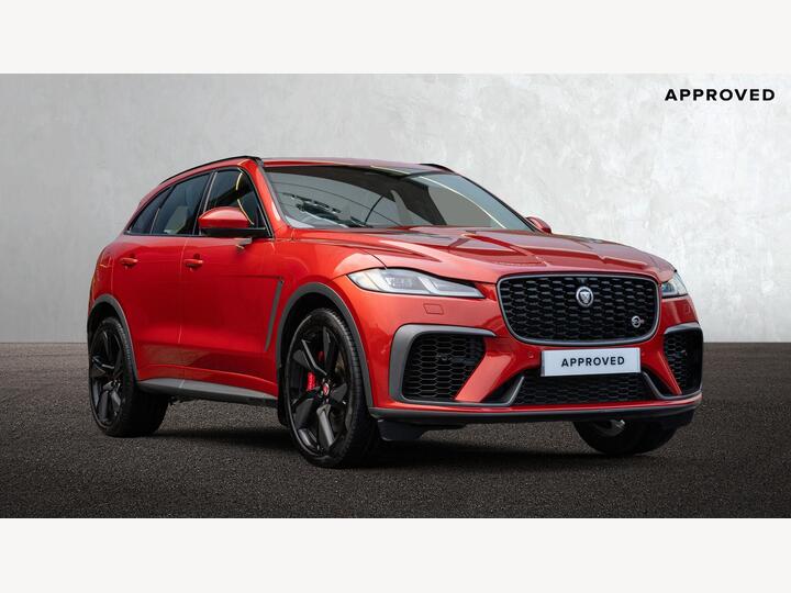 Jaguar F-PACE 5.0 P550 V8 SVR Quickshift AWD Euro 6 (s/s) 5dr