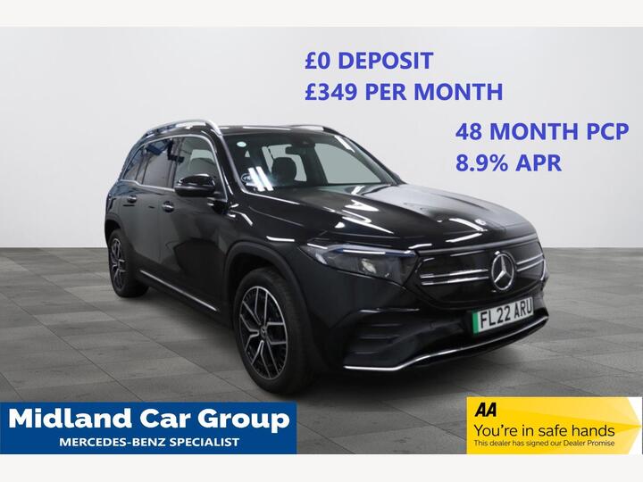 Mercedes-Benz EQB EQB 350 66.5kWh AMG Line (Premium) Auto 4MATIC 5dr