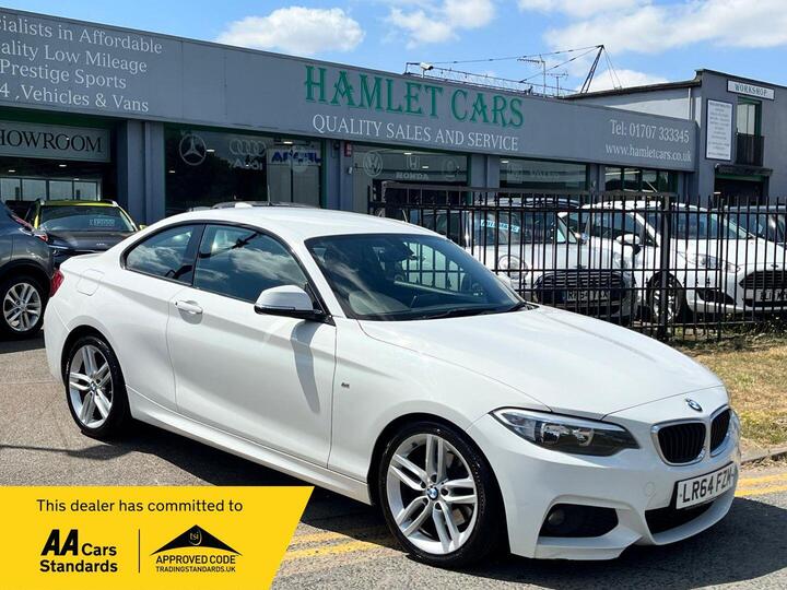 BMW 2 Series 2.0 220d M Sport Euro 6 (s/s) 2dr