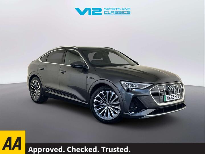 Audi E-tron 50 S Line Sportback Auto Quattro 5dr 71.2kWh (11kW Charger)