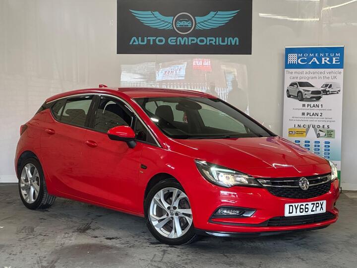 Vauxhall Astra 1.6 CDTi BlueInjection SRi Nav Euro 6 (s/s) 5dr
