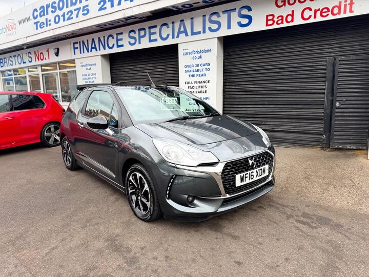 DS AUTOMOBILES DS 3 CABRIO 1.6 BlueHDi DStyle Cabriolet Euro 6 (s/s) 2dr