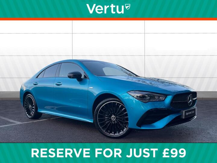 Mercedes-Benz CLA 1.3 CLA250e 15.6kWh AMG Line (Premium Plus) Coupe 8G-DCT Euro 6 (s/s) 4dr