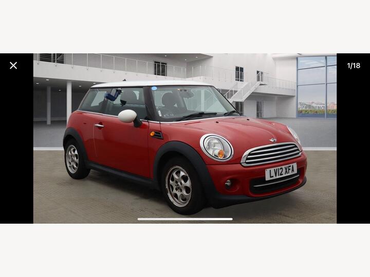 MINI Hatch 1.6 Cooper Euro 5 (s/s) 3dr