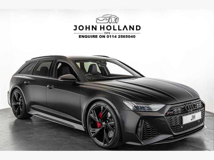 Audi RS6 Avant 4.0 TFSI V8 Carbon Black Tiptronic Quattro Euro 6 (s/s) 5dr Audi RS6 Avant 4.0 TFSI V8 Carbon Black Tiptronic Quattro Euro 6 (s/s) 5dr