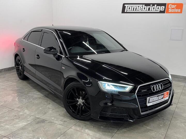 Audi A3 2.0 TDI S Line S Tronic Auto 6Spd Quattro Euro 6 (s/s) 4dr