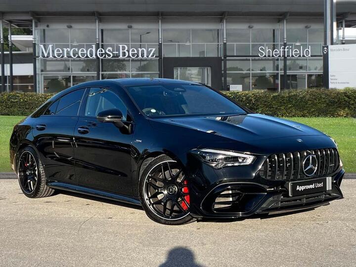 Mercedes-Benz CLA Class 2.0 CLA45 AMG S Plus Coupe 8G-DCT 4MATIC+ Euro 6 (s/s) 4dr Mercedes-Benz CLA Class 2.0 CLA45 AMG S Plus Coupe 8G-DCT 4MATIC+ Euro 6 (s/s) 4dr
