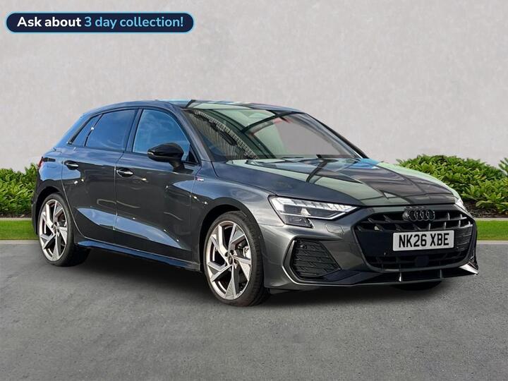 Audi A3 1.5 TFSI Black Edition Sportback S Tronic Euro 6 (s/s) 5dr