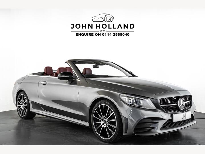 Mercedes-Benz C Class 2.0 C220d AMG Line Night Edition (Premium Plus) Cabriolet G-Tronic+ Euro 6 (s/s) 2dr