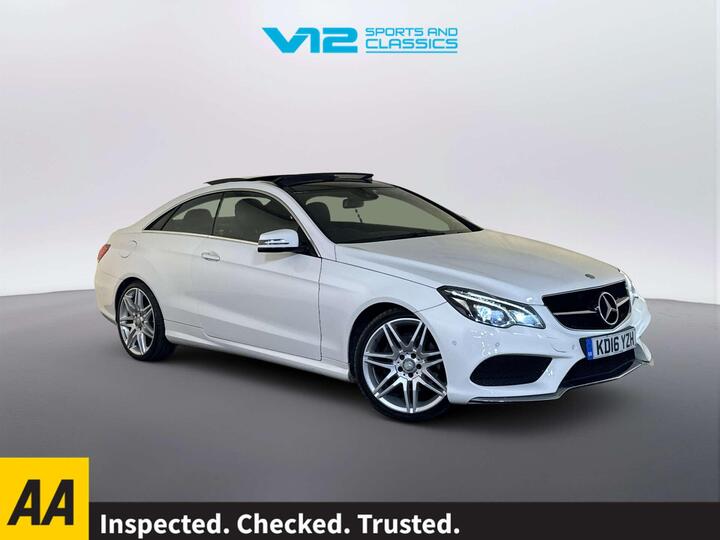Mercedes-Benz E Class 2.1 E220d AMG Line Edition G-Tronic+ Euro 6 (s/s) 2dr Mercedes-Benz E Class 2.1 E220d AMG Line Edition G-Tronic+ Euro 6 (s/s) 2dr