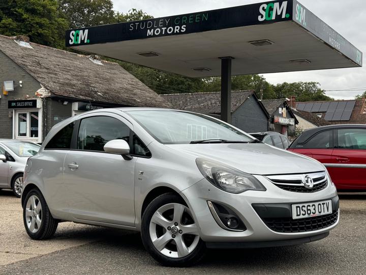 Vauxhall Corsa 1.2i EcoFLEX 16V SXi Euro 5 (s/s) 3dr (A/C)