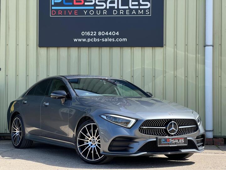 Mercedes-Benz CLS 2.9 CLS400d AMG Line Night Edition (Premium Plus) Coupe G-Tronic 4MATIC Euro 6 (s/s) 4dr Mercedes-Benz CLS 2.9 CLS400d AMG Line Night Edition (Premium Plus) Coupe G-Tronic 4MATIC Euro 6 (s/s) 4dr