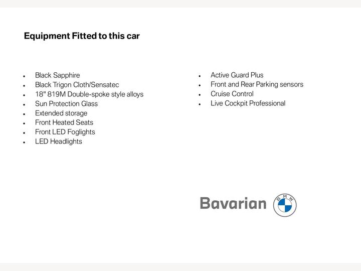 BMW 1 Series 1.5 118i M Sport (LCP) Euro 6 (s/s) 5dr