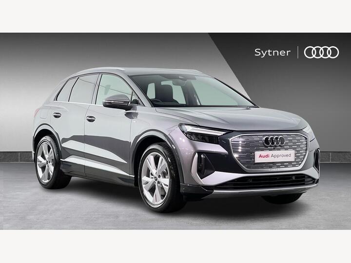 Audi Q4 E-tron 40 S Line Auto 5dr 63kWh Audi Q4 E-tron 40 S Line Auto 5dr 63kWh