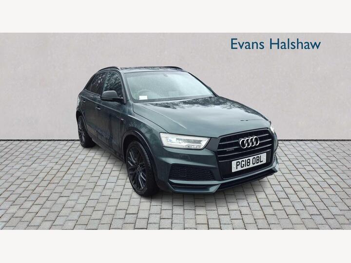 Audi Q3 ESTATE SPECIAL EDITIONS 2.0 TDI Black Edition S Tronic Quattro Euro 6 (s/s) 5dr