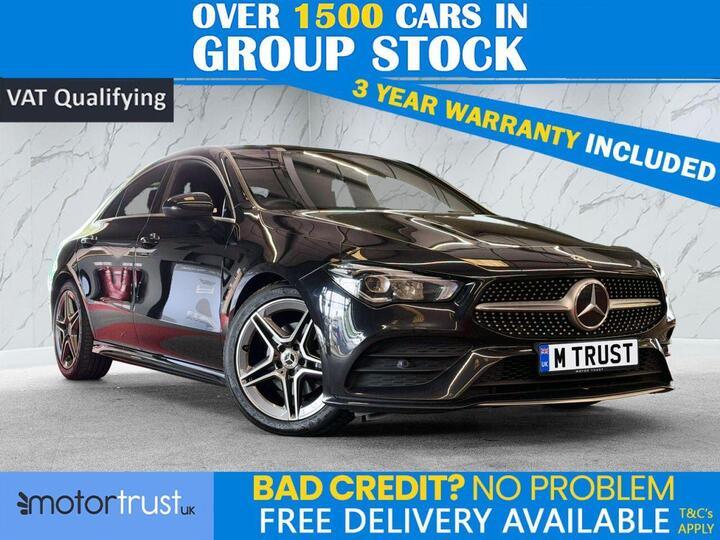Mercedes-Benz CLA 1.3 CLA180 AMG Line Coupe 7G-DCT Euro 6 (s/s) 4dr Mercedes-Benz CLA 1.3 CLA180 AMG Line Coupe 7G-DCT Euro 6 (s/s) 4dr