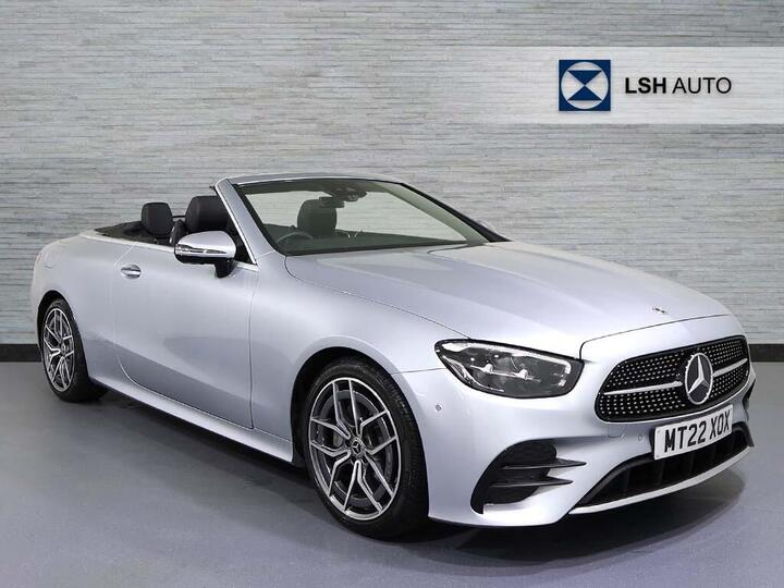 Mercedes-Benz E Class 2.0 E220d AMG Line (Premium) Cabriolet G-Tronic+ Euro 6 (s/s) 2dr