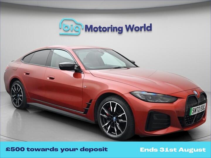 BMW I4 M50 83.9kWh Gran Coupe Auto 4WD 5dr