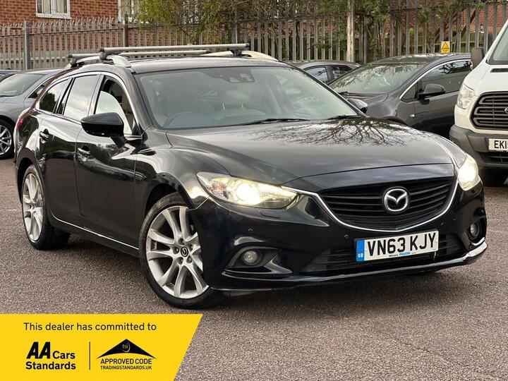 Mazda Mazda6 2.2 SKYACTIV-D Sport Nav Tourer Auto Euro 6 (s/s) 5dr Mazda Mazda6 2.2 SKYACTIV-D Sport Nav Tourer Auto Euro 6 (s/s) 5dr