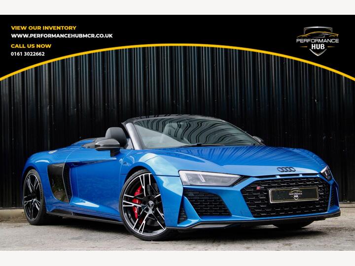 Audi R8 5.2 FSI V10 Performance Carbon Black Spyder S Tronic Quattro Euro 6 (s/s) 2dr