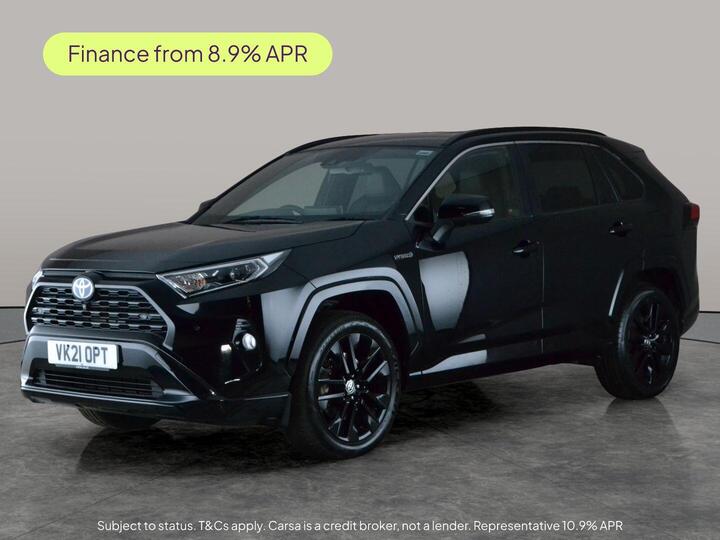 Toyota RAV4 2.5 VVT-h Black Edition CVT Euro 6 (s/s) 5dr
