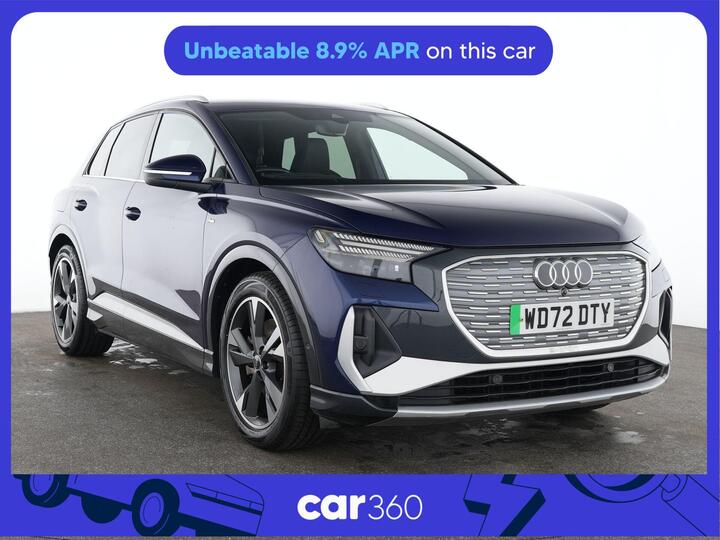 Audi Q4 E-tron 50 S Line Auto Quattro 5dr 82kWh Audi Q4 E-tron 50 S Line Auto Quattro 5dr 82kWh
