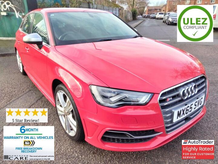 Audi S3 2.0 TFSI Sportback S Tronic Quattro Euro 6 (s/s) 5dr (Nav)