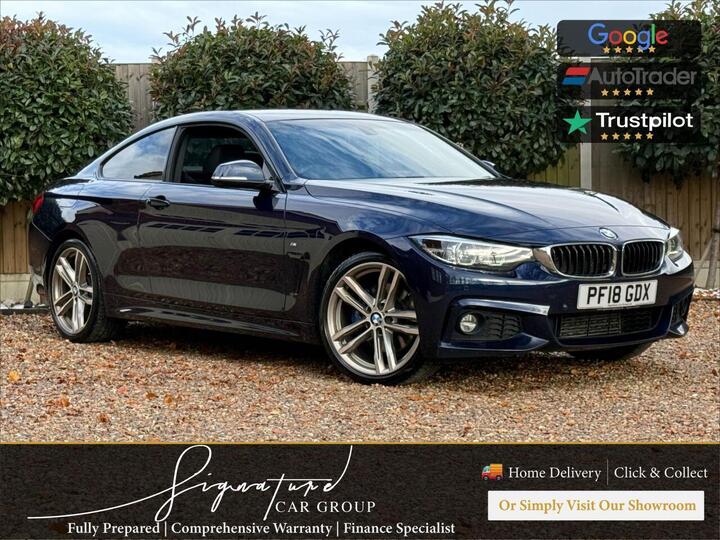 BMW 4 SERIES 2.0 420d M Sport Auto XDrive Euro 6 (s/s) 2dr BMW 4 SERIES 2.0 420d M Sport Auto XDrive Euro 6 (s/s) 2dr