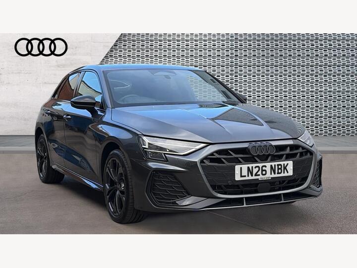 Audi A3 1.5 TFSIe Black Edition Sportback S Tronic Euro 6 (s/s) 5dr 17.9kWh