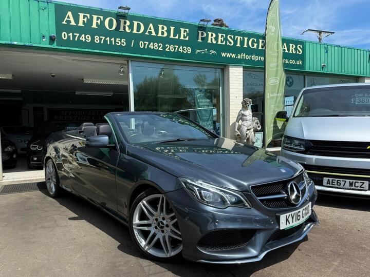 Mercedes-Benz E Class 3.0 E350d V6 AMG Line Edition Cabriolet G-Tronic+ Euro 6 (s/s) 2dr