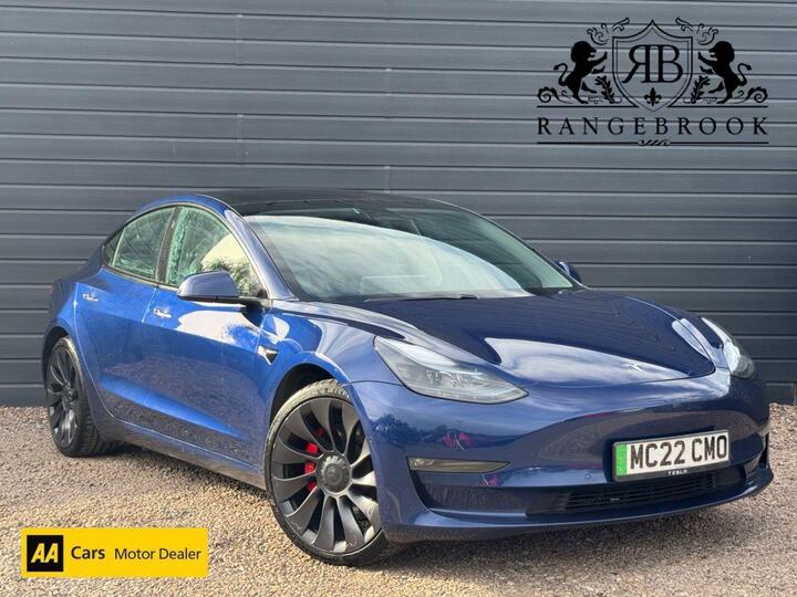 Tesla Model 3 (Dual Motor) Performance Auto 4WDE 4dr (Performance Upgrade)