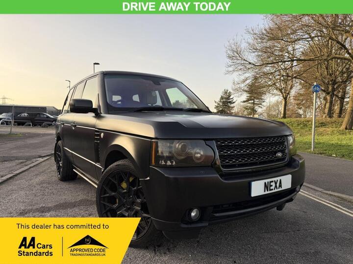 Land Rover RANGE ROVER 4.4 TD V8 Vogue Auto 4WD Euro 5 5dr Land Rover RANGE ROVER 4.4 TD V8 Vogue Auto 4WD Euro 5 5dr