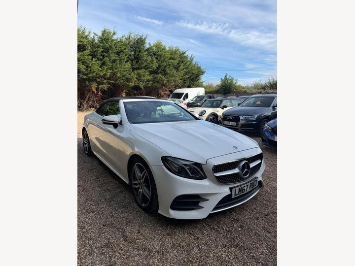Mercedes-Benz E Class 2.0 E220d AMG Line Cabriolet G-Tronic+ Euro 6 (s/s) 2dr