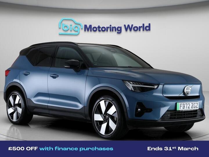 Volvo XC40 Recharge 69kWh Ultimate Auto 5dr