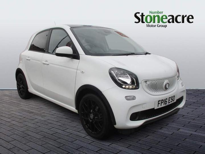 Smart Forfour 0.9T Edition White Euro 6 (s/s) 5dr