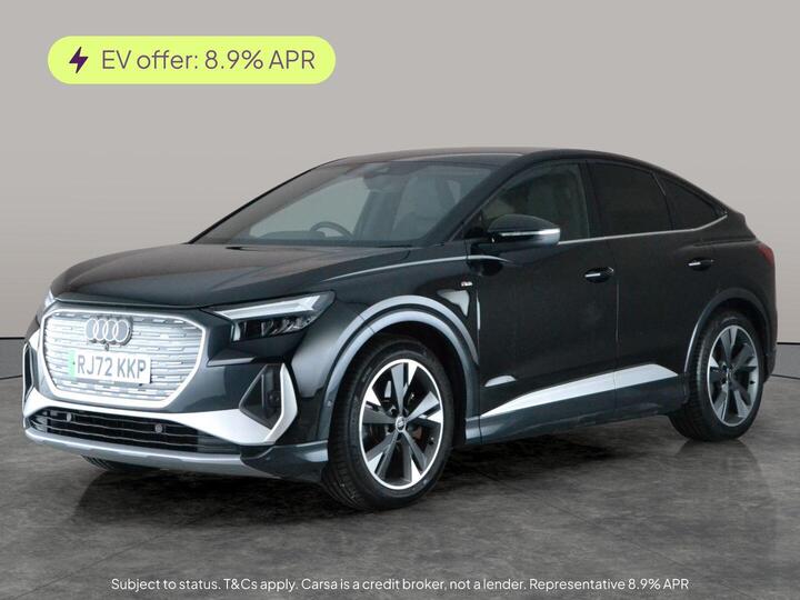 Audi Q4 E-tron 50 S Line Sportback Auto Quattro 5dr 82kWh