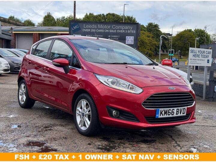 Ford FIESTA 1.0T EcoBoost Zetec Euro 6 (s/s) 5dr