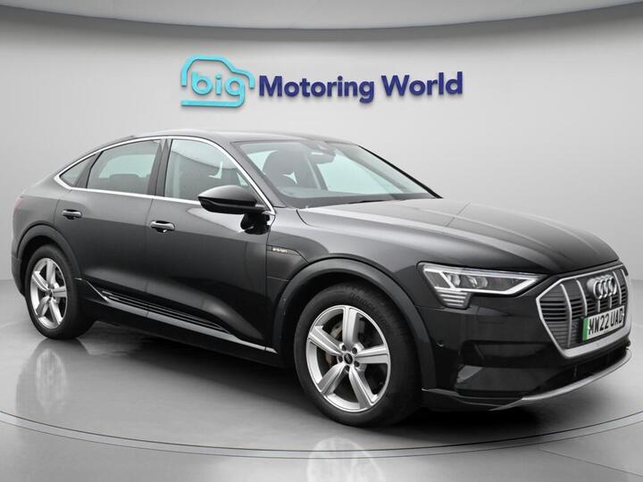 Audi E-tron 50 Technik Sportback Auto Quattro 5dr 71.2kWh (11kW Charger)